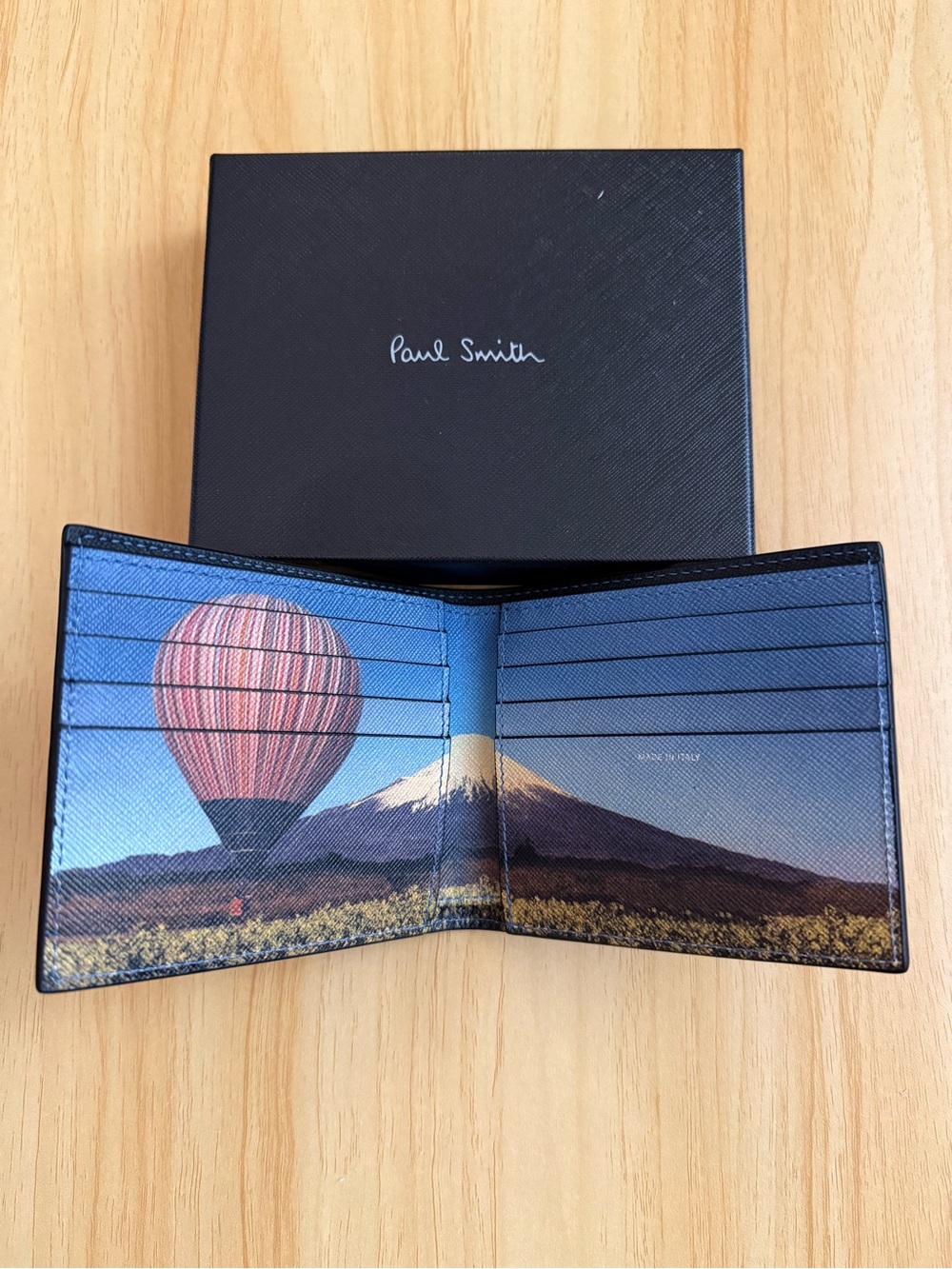 PAUL SMITH
Signature Balloon-print Billfold Wallet in Leather